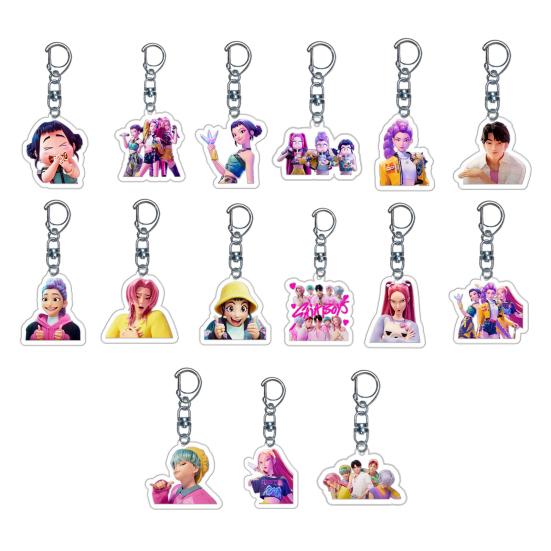 Брелок Охотник на ведьм Yousheng Акриловый Аниме Подвеска Держатель Яркое Выражение Персонажа Брелок Аксессуар для Сумки