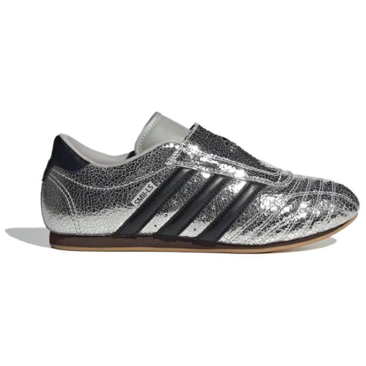 adidas Кроссовки женские Taekwondo Silver Metallic Black Core-Black Gum JH9664