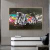 Pop Street Graffiti Art Canvas Painting Lover Hands Wall Art Posters Prints Wall Pictures Cuadros for Living Room Home Decor
