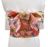 Japanese Kimono Yukata Belt Japanese Waist Seal Bow Multi-Color Jacquard Fabric Styling Bow Waist Seal Accessories