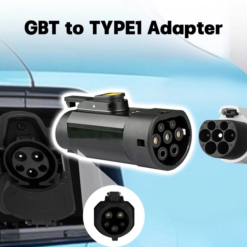 32A 7кВт GB/T на Type 1 Адаптер для электромобиля, гнездо GB/T на SAE J1772 Конвертер для Украины России Зарядки электромобилей