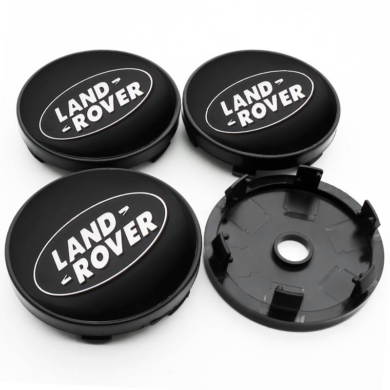 4Pcs 56mm 60mm Car Logo Wheel Center Hub Caps Badge Rim Cover Emblem For Land Rover Range Rover Evoque Velar Defender Discovery rf3