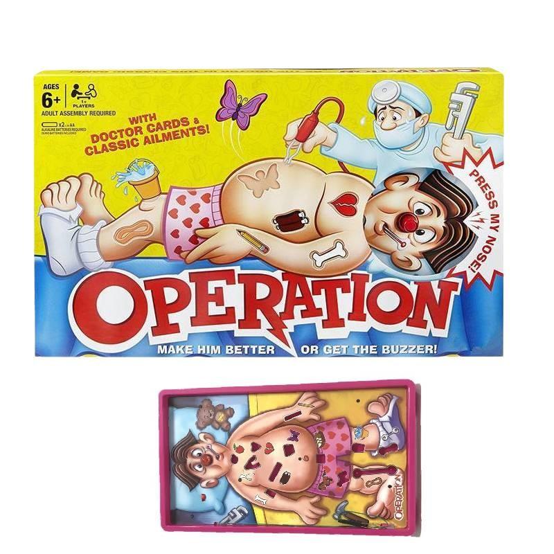 Musical And Sound-activated Operation Game Battery-powered Santa Tabletop Toy