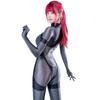 Sexy Cosplay Smooth Shiny Dance Tights [LOST-G] Full-Body Tights, Costume, Pantyhose, (DARK GRAY, L)
