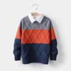 Boys' Sweaters Autumn Children's Knitwear Big Children's Boys' Pullover Sweaters