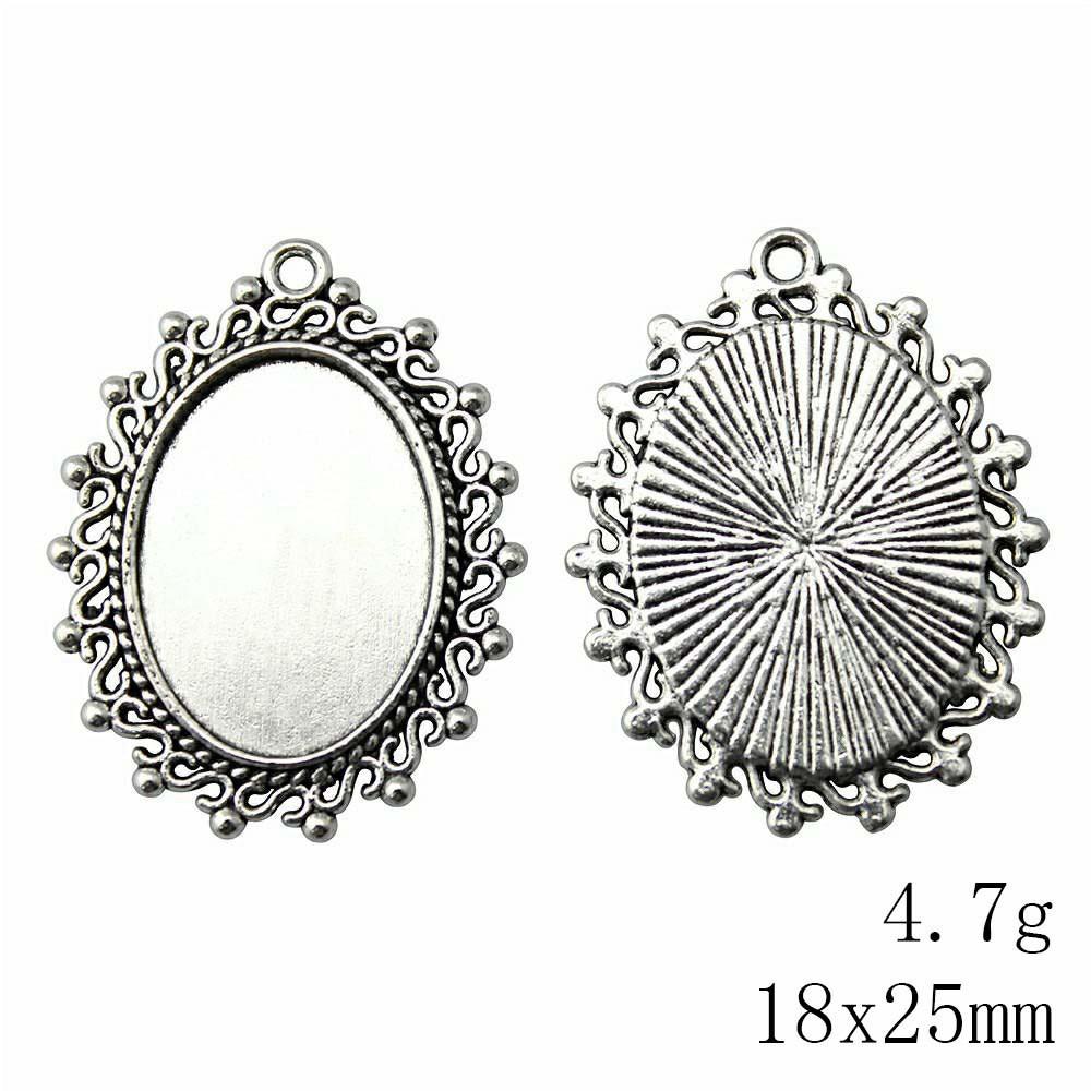 Подарки для женщин Ювелирные изделия и аксессуары Овальный стеклянный кабошон Подставка Поднос для установки Безель Аксессуары Детали DIY Аксессуары