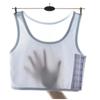 Flat Breast Binder Tomboy Lesbian Underwear Women Seamless Summer Short Vest Tank Top Shaper Bustier Shpaer Vest 5