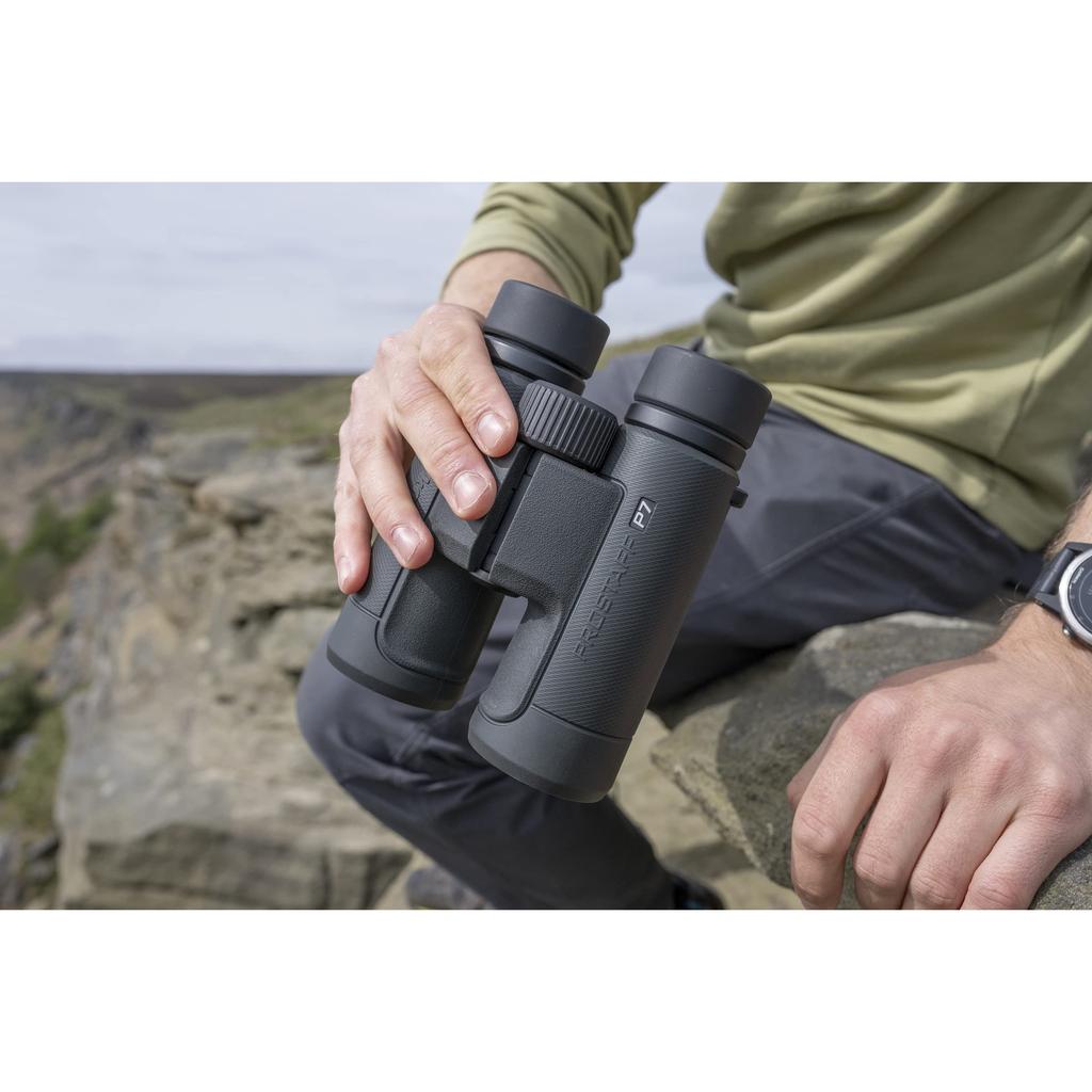 Бинокль Nikon PROSTAFF P7 10x30, 10-кратное увеличение, компактный, для наблюдения за птицами, концертов, спорта, путешествий - Угольно-серый