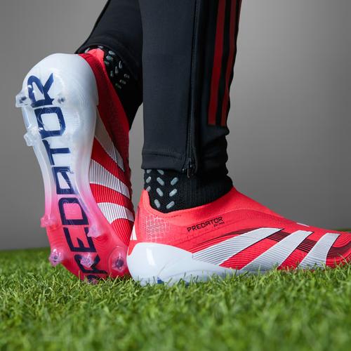 adidas Бутсы Predator Elite FG без шнурков 'Pure Victory Pack' ID3877 Мужские Красные
