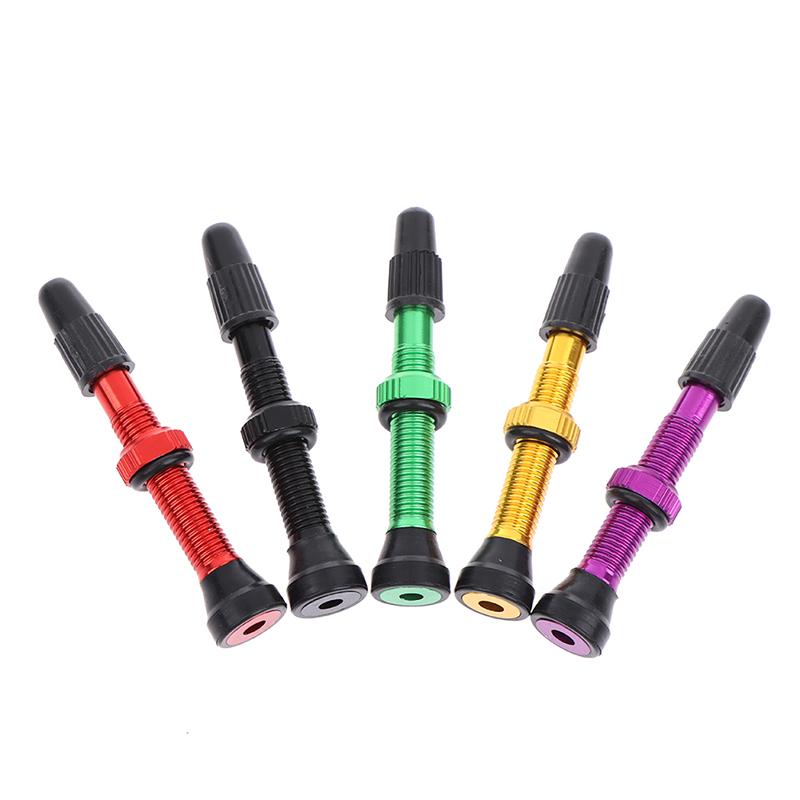 Вакуумный клапан для горного велосипеда, французский клапан, алюминиевый бескамерный французский клапан