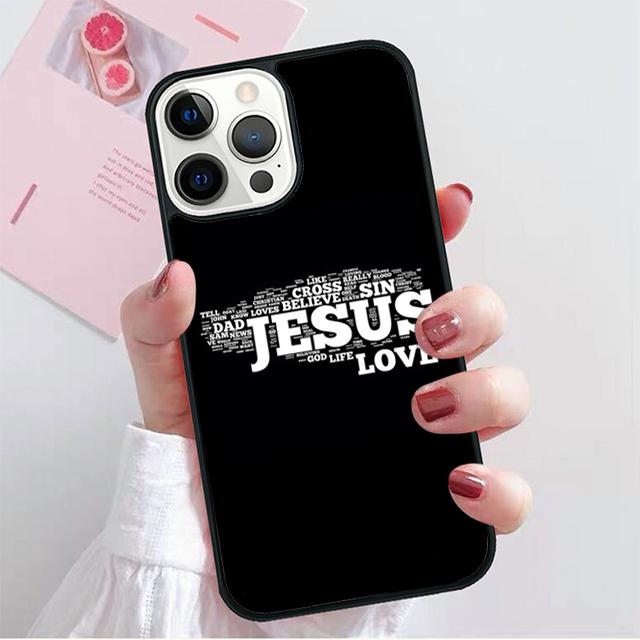 Христианский религиозный Иисус Чехол для телефона Cover Для iPhone 17 Air 16 15 14 12 13 11 Pro MAX apple Plus Coque Shell