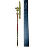 30cm Halberd Romance of the Three Kingdoms Mini Weapon Keychain Accessory Figure Doll Display Ps4 Ps5 Anime Game PC Computer Alloy Toy Metal Miniature