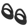 2pcs Penis Ring Super Elasticity Stronger Erection Soft Stretchy Cock Ring for Gentlemen