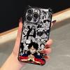 Чехол-бампер One Pieces Luffy Monkey D Мягкий Чехол Для iPhone 17 Pro 16 15 14 13 12 11 Pro Max Чехол 17 Plus 17E 16E 17Air Силиконовый Чехол для Телефона