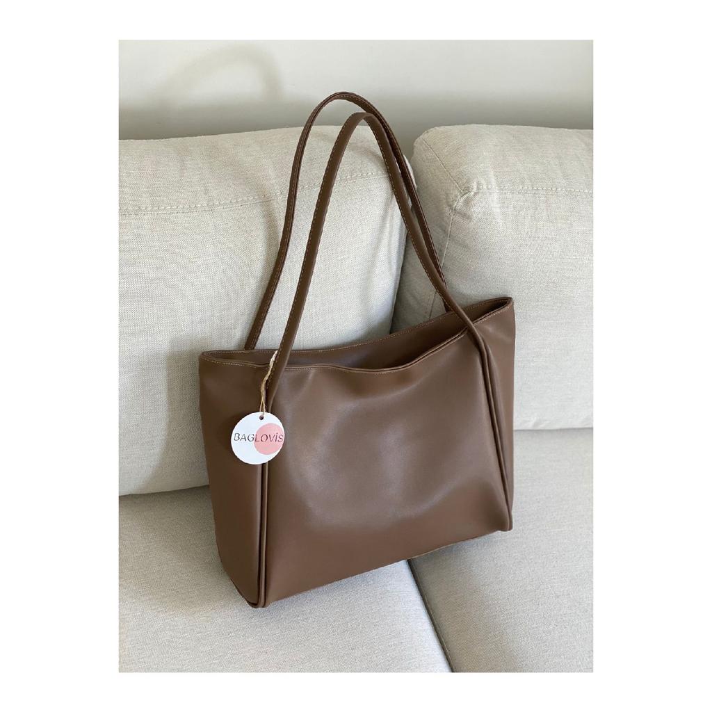 Large Size Soft Leather Women's Bag