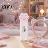 Moisture-proof Medicine Box Portable Pill Box, Cute Cat Paw Design, with Sealed Buckle Lid, Moisture-Proof Pocket Holder 3 Compartment Organizer, for
