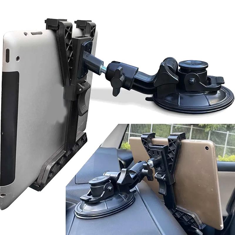 Автомобильный держатель для планшета, подставка для iPad Air 1 2 Mini 2 3 4 Pro 9,7 10,5, универсальное крепление на лобовое стекло для планшетов Samsung Tab с диагональю от 7 до 11 дюймов