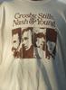 Crosby Stills Nash Young винтажная футболка Унисекс Все размеры QT571 Унисекс футболка