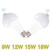 9W 12W 15W LED Motion Sensor Lamp E27 Universal Safety Night Light Saving Energy Automatic ON/OFF LED Bulbs PIR Decor Ampoule