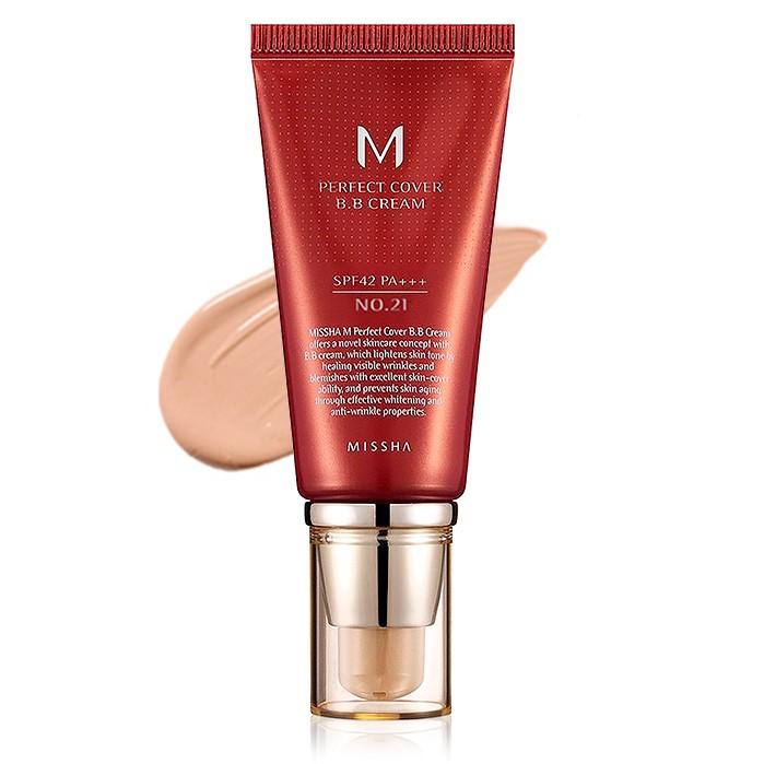 MISSHA M Perfect Cover BB Cream SPF42 PA+++ 50ml (3 Colors) AUTHENTIC STORE