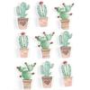 9 3D Stickers - Mexican Cacti 4.5 Cm