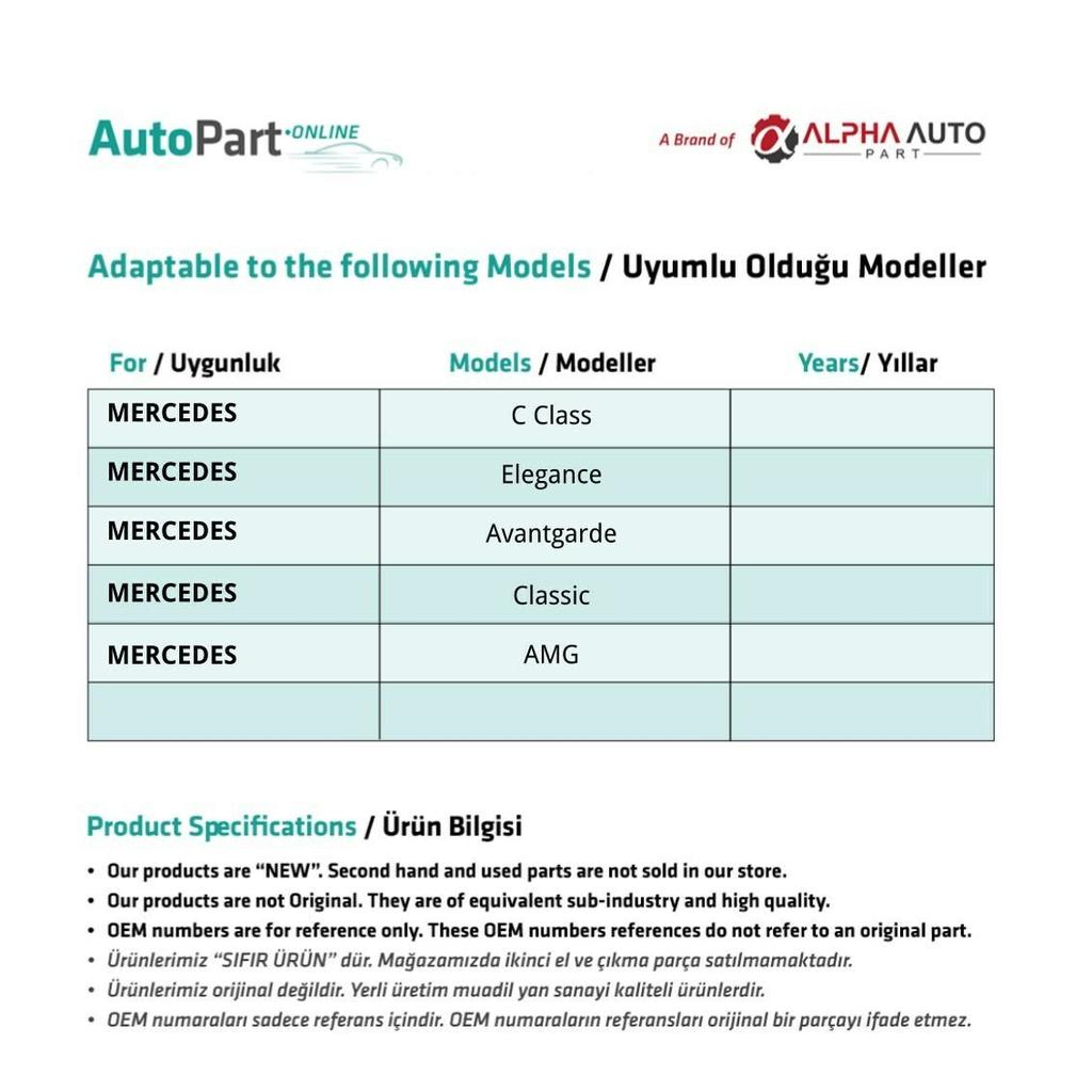 Ручка переключения передач и чехол для Mercedes C Class W203 Elegance, Classic, Avantgarde, Amg Chassis