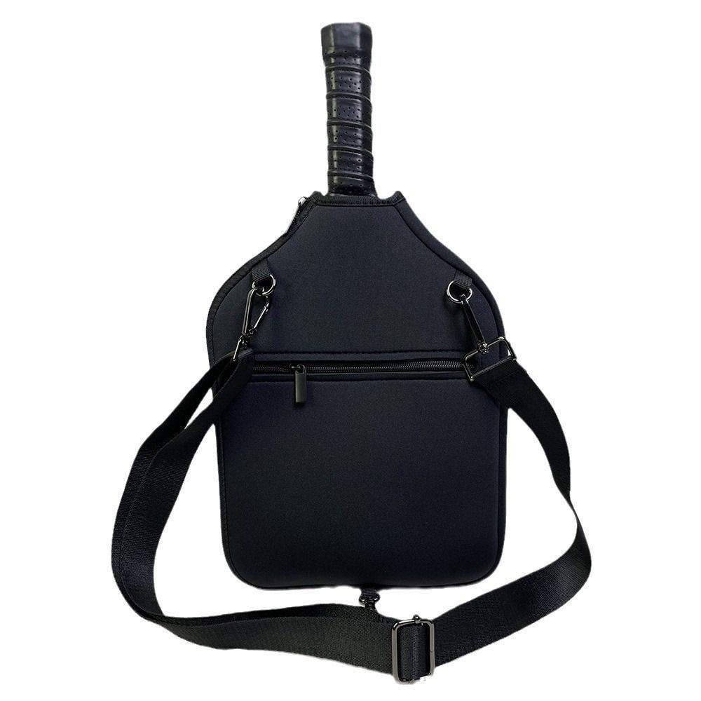 Neoprene Pickleball Racket Sleeve Single Shoulder Strap Pick Case Protector  Indoor Outdoor