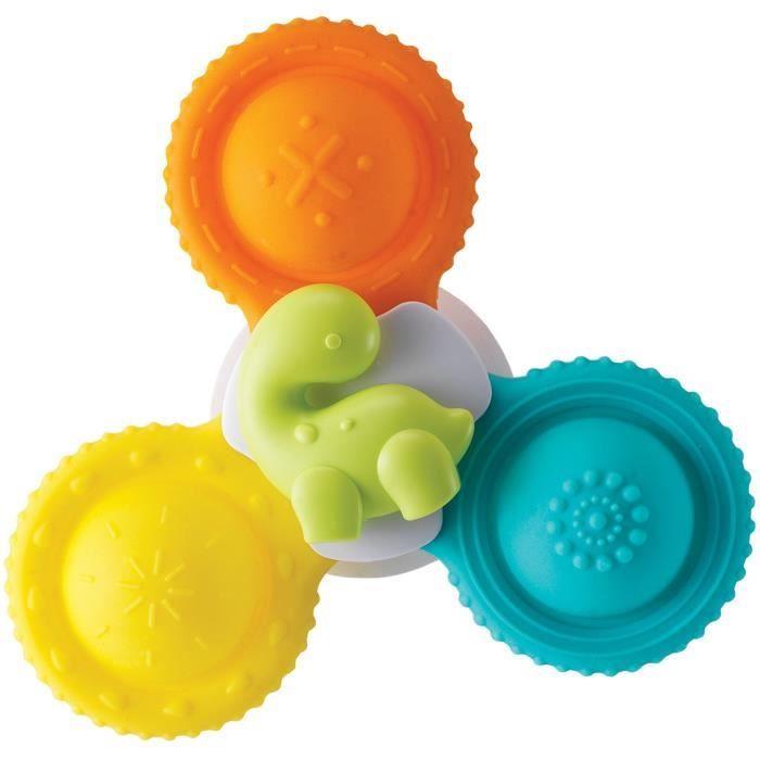 Coffret de 3 "spinners" - INFANTINO - 305289 - Silicone