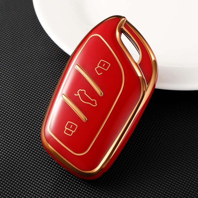 Soft TPU Car Smart Key Cover Case Bag Shell Holder for Roewe RX5 I6 I5 RX3 RX8 ERX5 for MG ZS EV MG6 EZS HS EHS Accessories