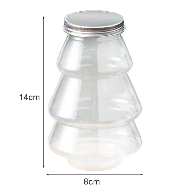 Рождественская елка Сладкая банка Детский подарок DIY Подарок Конфеты Печенье Закуска Шоколад Упаковка Новогоднее украшение Коробки