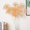 Home Decoration 3-pronged Persian Leaves Ginkgo Leaf Fake Flowers Party Supplies Fan Leaf