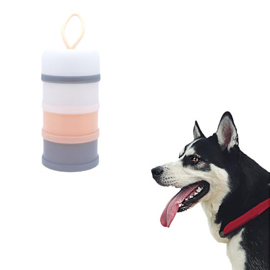 Ведро для корма для домашних животных 45691 контейнер для кошачьего корма, переносной, с лямками, для собак