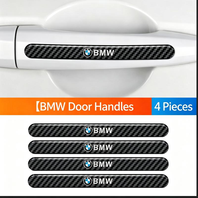 BMW Door Handle & Mirror Bowl Protective Sticker Reflective Anti-Scratch Decals Fit X1 X3 X4 X5 X6 7 Series F15 F16 G30 G11 F48 23EG