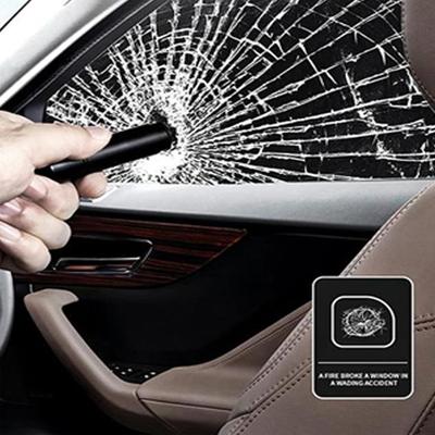 Автомобильный молоток для разбивания стекол Алюминиевый сплав Автомобильный молоток для спасения Многофункциональный Подводный Аварийный Стальной молоток для спасения Мини-разбиватель стекол