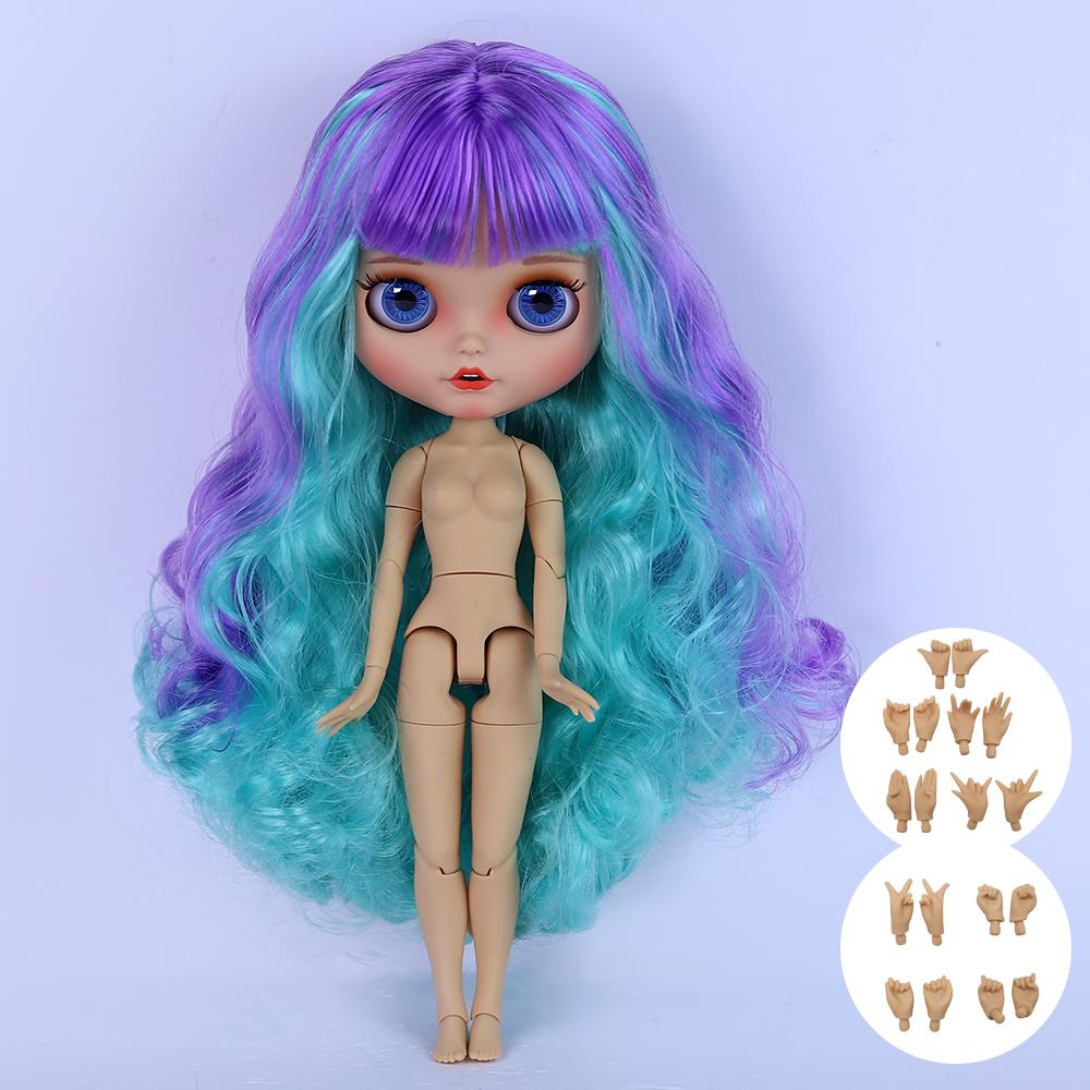 Кукла ICY blyth 1/6, кукла BJD, шарнирное тело, коричневая кожа, матовое лицо, 30 см, игрушка в подарок, аниме для девочек SD