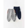 David Bella Boys' Fleece-Lined Pants 2026 Winter New Style Children's Stylish Casual Pants Baby Long Pants Children's Clothing