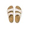 Birkenstock Удобные круглые открытые сандалии на пряжке, универсальные, унисекс, цвет яичной скорлупы 1027339