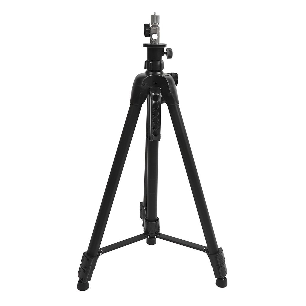 Tripod Level Stand Aluminum 360 Degree Rotation Level Tripod Holder with Multifunctional Hook