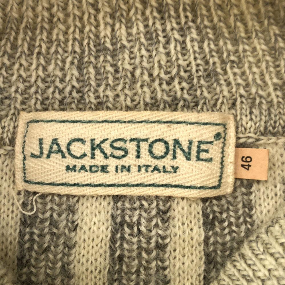 JACKSTONE 80-е 90-е Сделано в Италии Старый Комбинезон с ручкой С длинным рукавом Свитер с высоким воротом Мужской Б/у