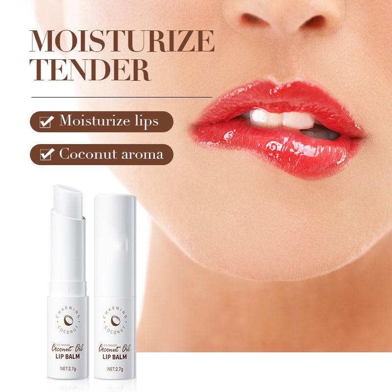 Бальзам для губ против трещин, кокосовая помада, разглаживающая морщины, стойкая, увеличивающая объем губ, увлажняющая, питательная, освежающая, ухаживающая за губами