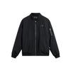 Sports Life Series Short Baseball Collar Loose Cotton Jacket Men Jackets Black AJMT095-2
