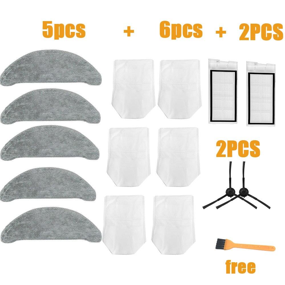 Для xiaomi Roidmi eve plus аксессуары для фильтров моющаяся тряпка для очистки швабры запасной мешок для пыли тряпка xiomi посылка распродажа