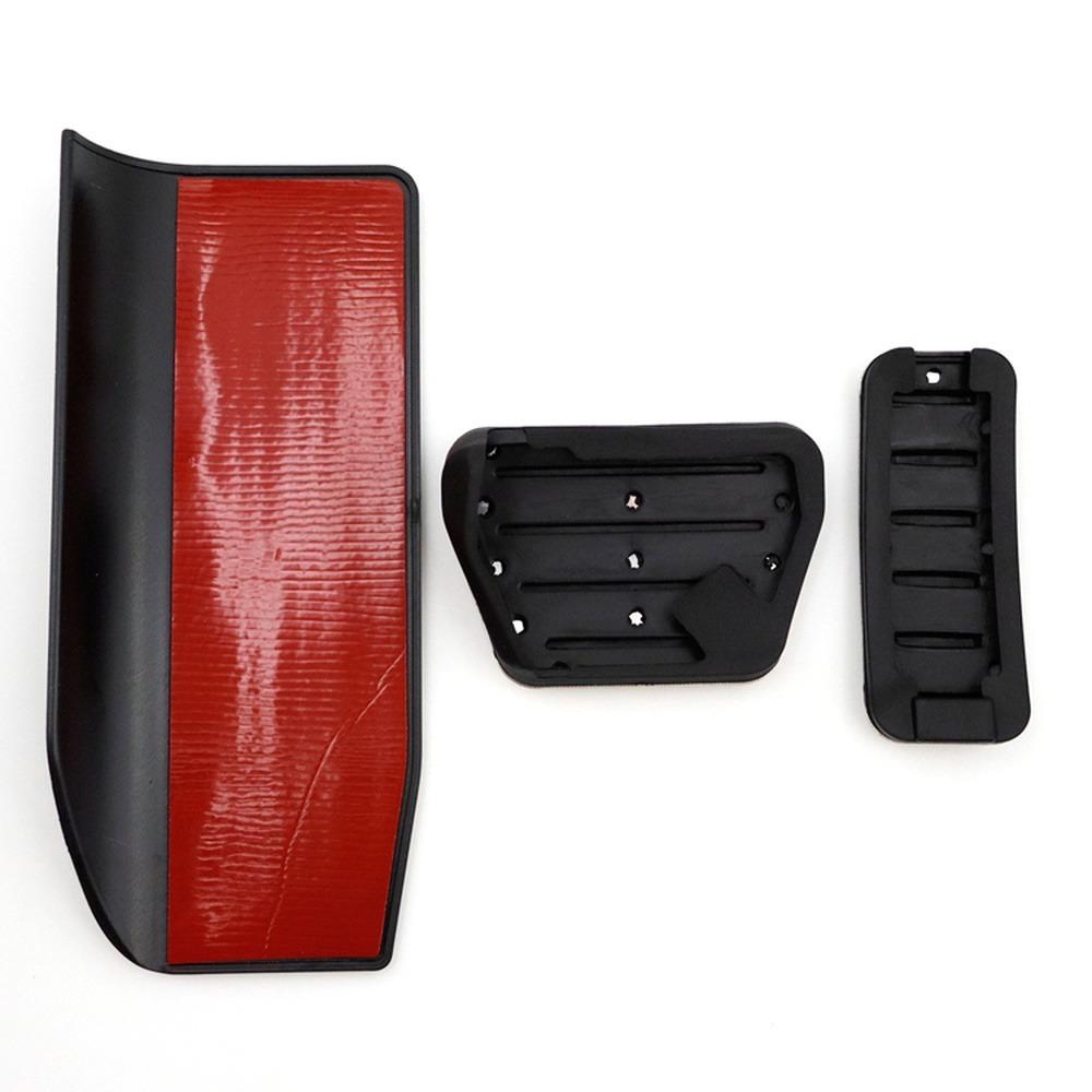 Комплект чехлов для педалей Auto AT Foot Gas Brake Footrest для Land Rover Range Rover/Sport 2013-2021 Discovery 5 2017 2018 2019 2020 2021