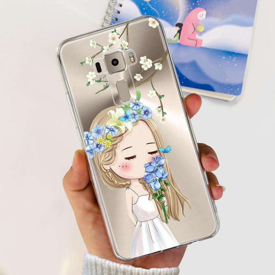 For Asus ZenFone 3 ZE520KL ZA520KL Case Cover Printed Soft Silicone TPU Phone Cases For Asus ZenFone3 5.2“ Z017D Z017DA Z017DB”
