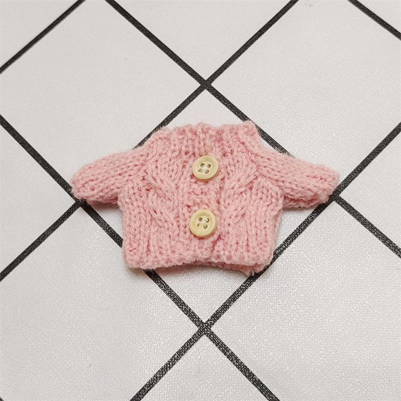 Аксессуары для одежды для куклы Лабубу: Свитер, кардиган и шарф (Кукла в комплект не входит.) - В наличии