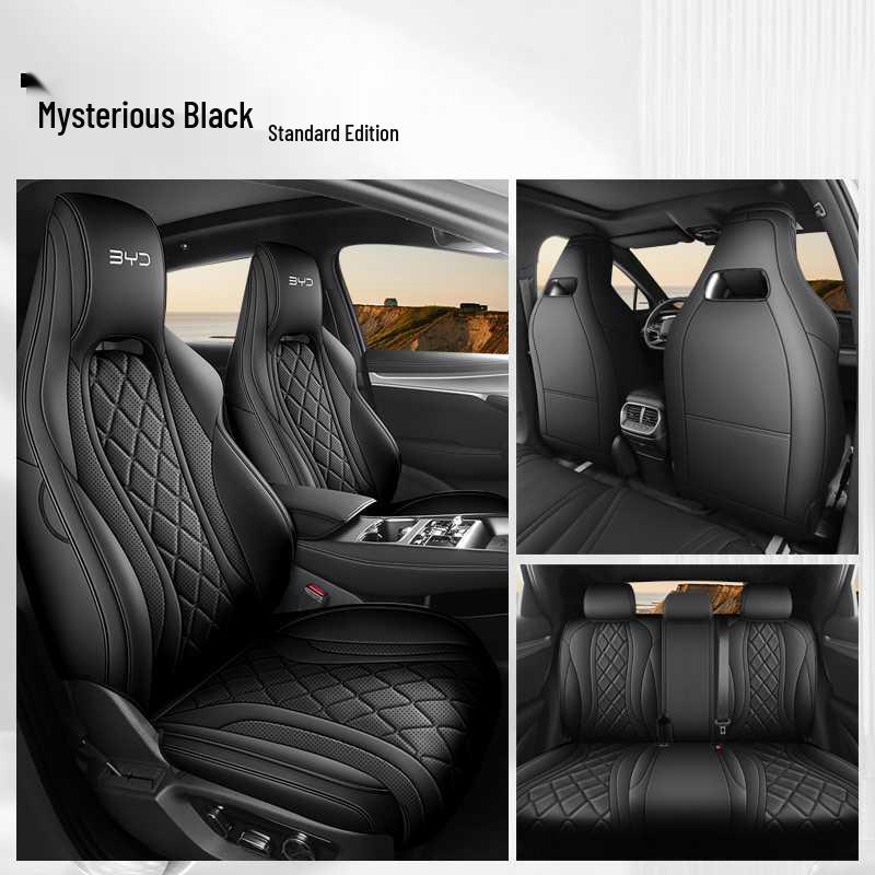 Всесезонные чехлы на сиденья из кожи с полным покрытием для BYD Hiace 07ev
