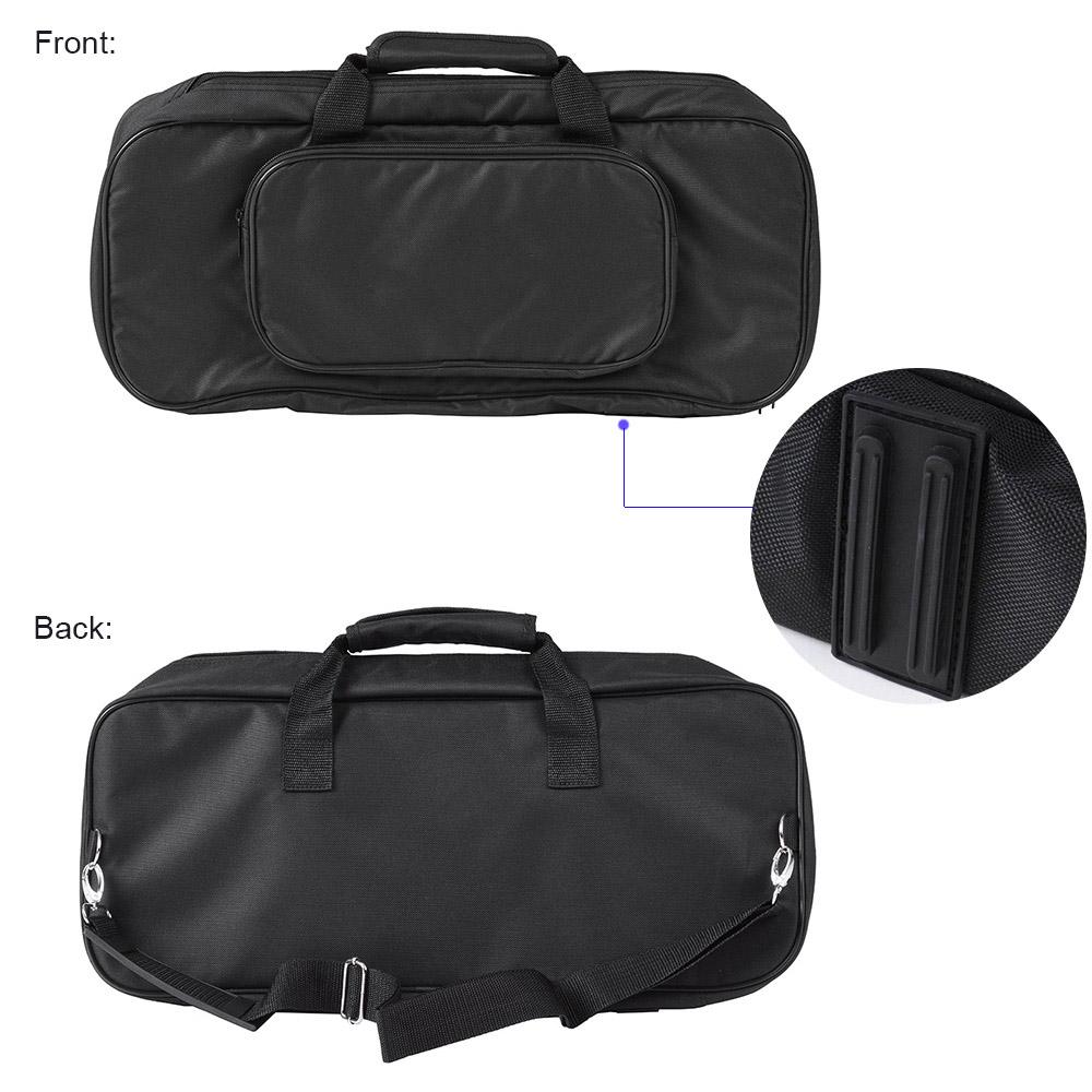 DB-2 Портативная гитарная педаль из алюминиевого сплава с сумкой для переноски, лентами, ремнями