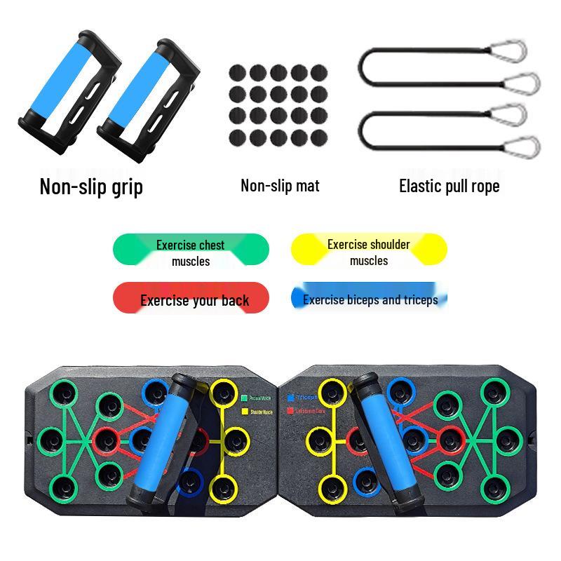 Multi-Purpose Push-Up Training Board - Chest, Ab & Muscle Trainer
