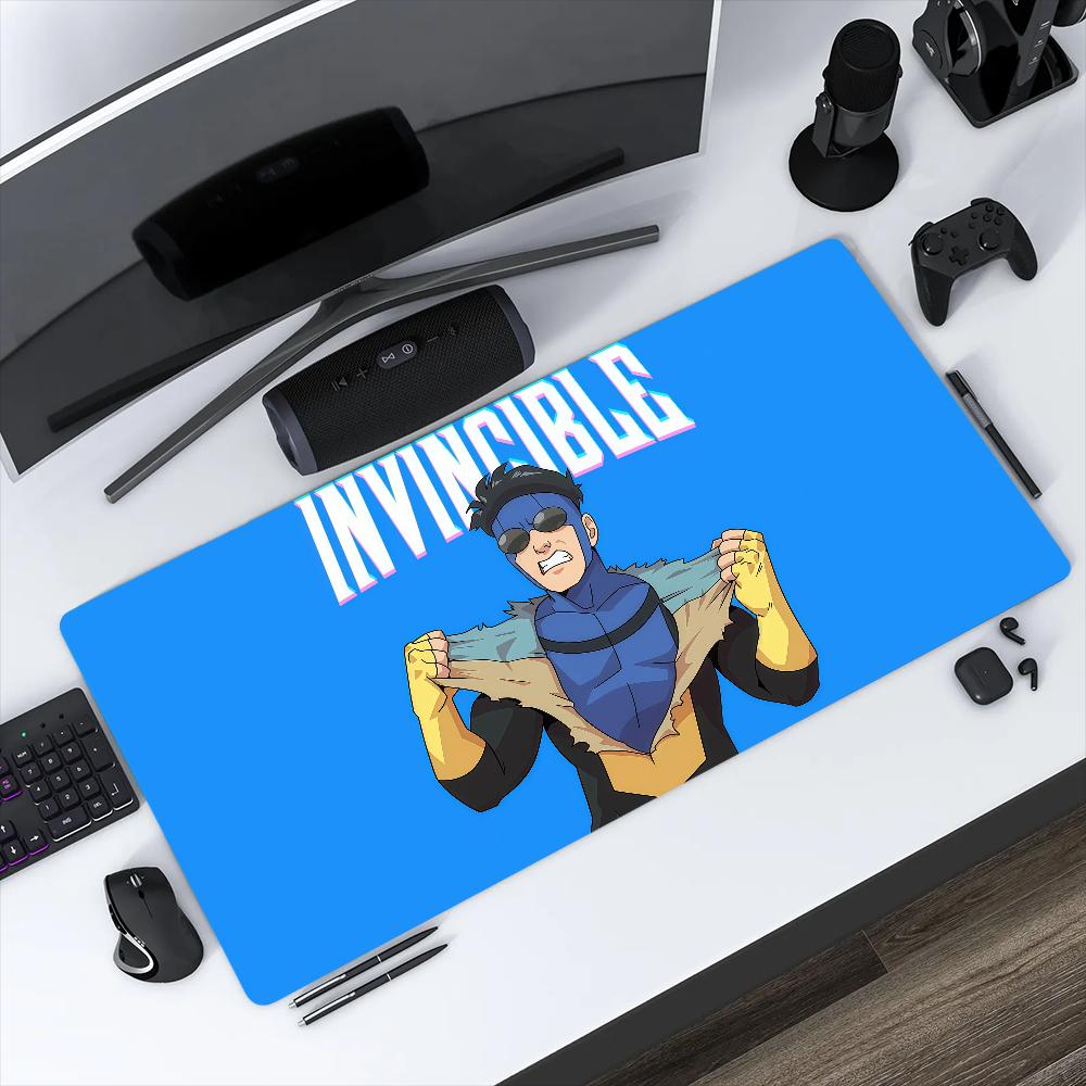 Mouse Pad Superhero Non-slip Lockedge Cartoon Office Student Invincible Gaming Thickened Large Writing Cushion MousePad