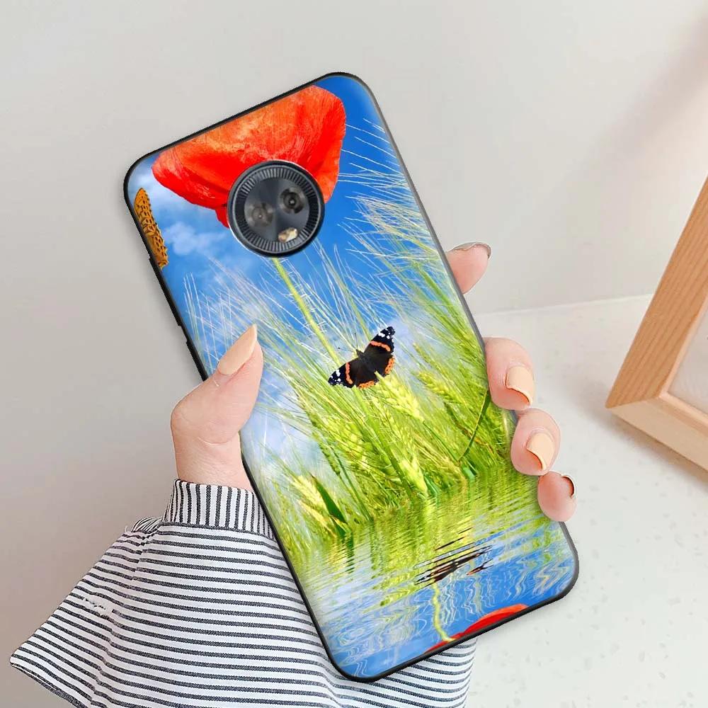 For Motorola Moto G6 G6 Plus Case Matte Silicone Case For Moto G6 Play Fashion TPU Protective Back Cover For MotoG6 Bumper Shell